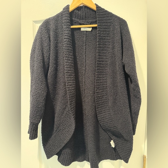UGG Sweaters - UGG Women's Charcoal Textured Open-Front Cardigan